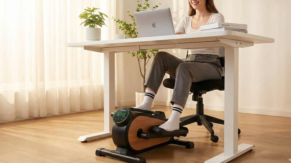 Best Under Desk Elliptical Machine with Remote Control: The Ultimate Low-Impact Fitness Solution for Home, Office & Seniors
