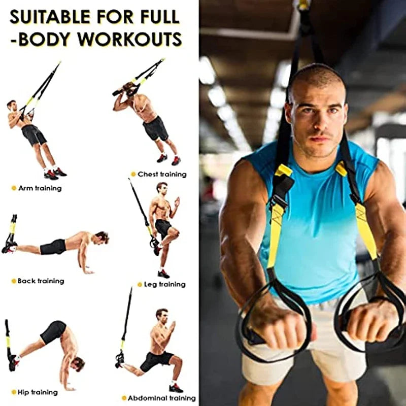 TRX GO Home Gym Suspension Trainer | Portable Full-Body Workout System for Strength, Core & Bodyweight Training at Home or Travel - Moss Roze