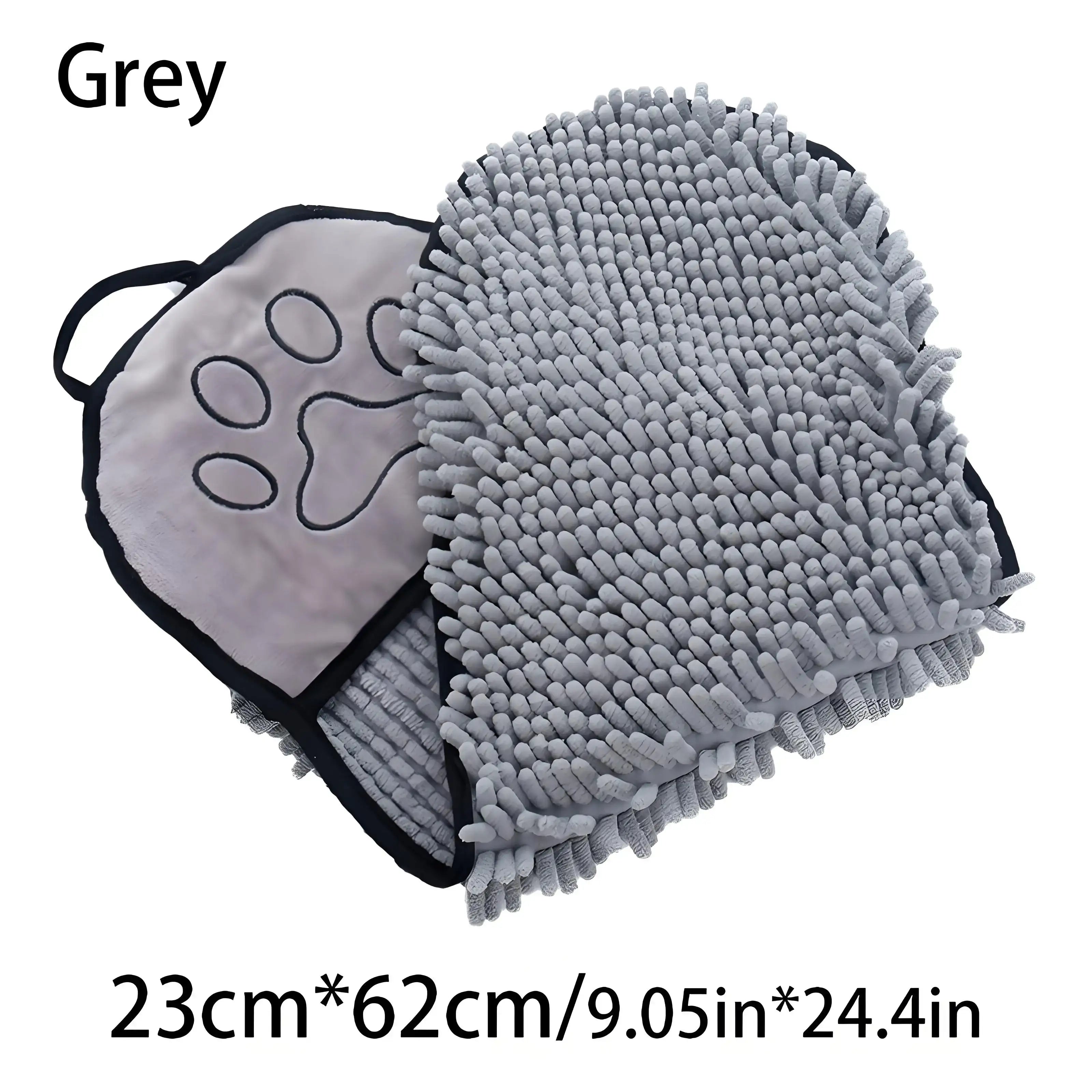 Plush Microfiber Pet Towel – Ultra Absorbent, Quick-Dry & Hypoallergenic