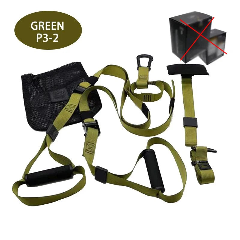 TRX GO Home Gym Suspension Trainer | Portable Full-Body Workout System for Strength, Core & Bodyweight Training at Home or Travel - Moss Roze
