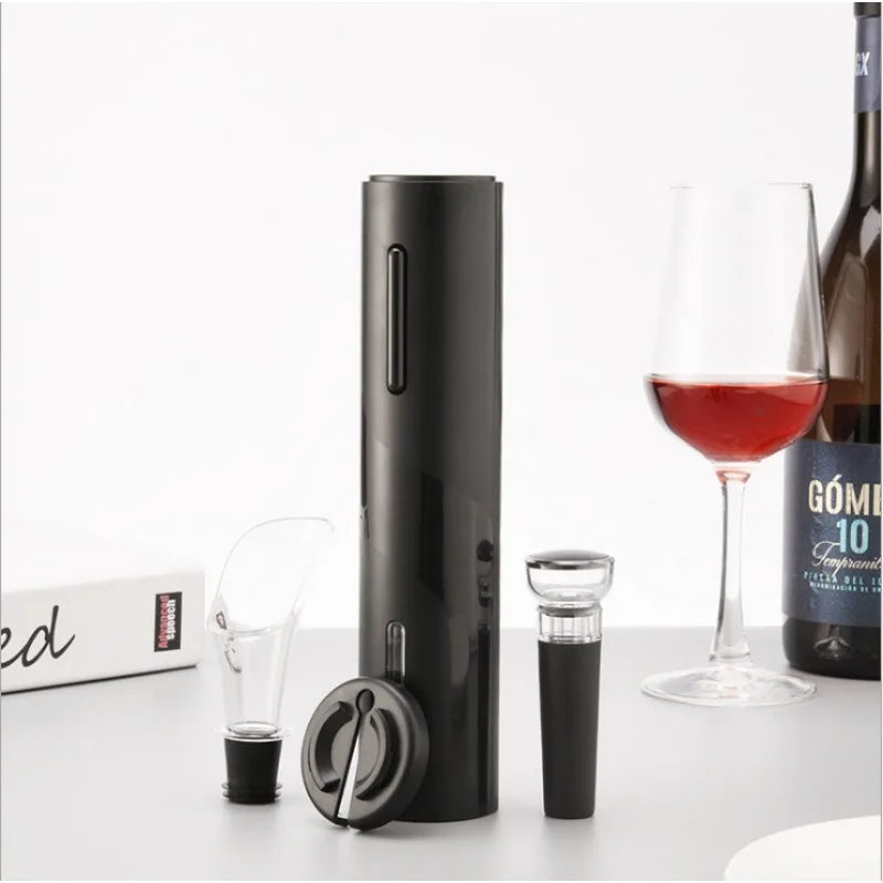 Automatic Electric Beverages Bottle Opener – Effortless Uncorking with Sleek Design - Moss Roze