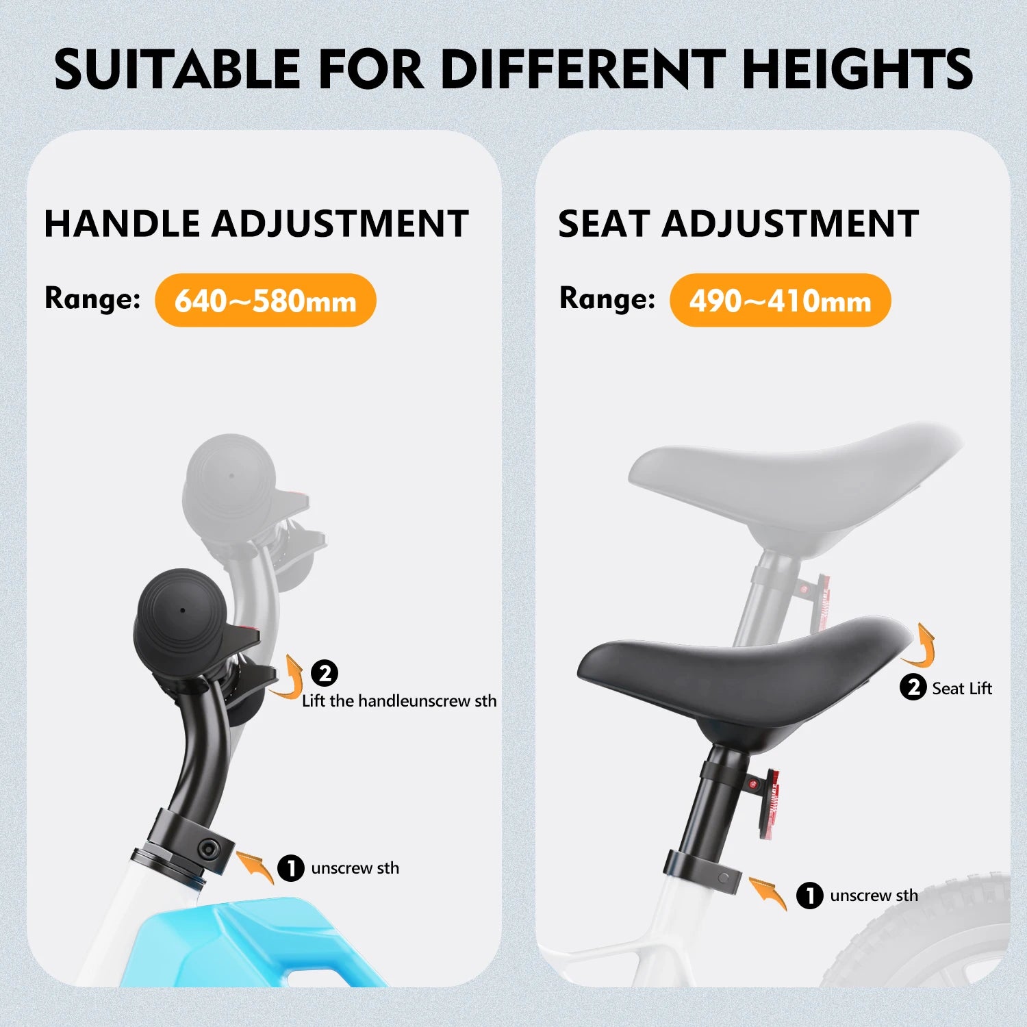 Kids Electric Balance Bike – 180W 2-Speed 12KM/H Battery-Powered Bike with Adjustable Seat, Alloy Frame & LED Lights (Ages 2–14) | Best New Year Gift - Moss Roze