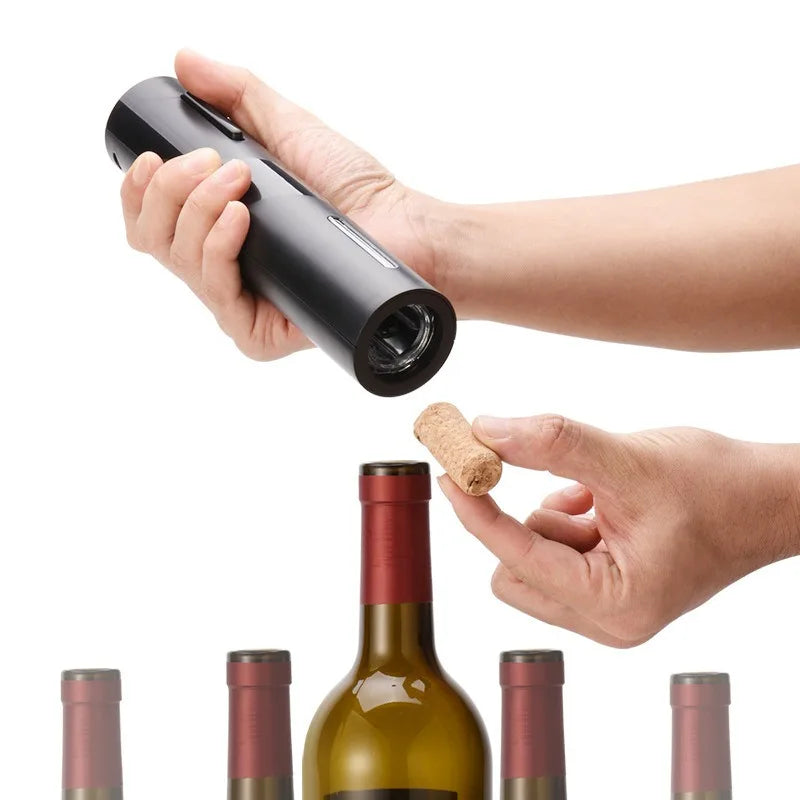 Automatic Electric Beverages Bottle Opener – Effortless Uncorking with Sleek Design - Moss Roze
