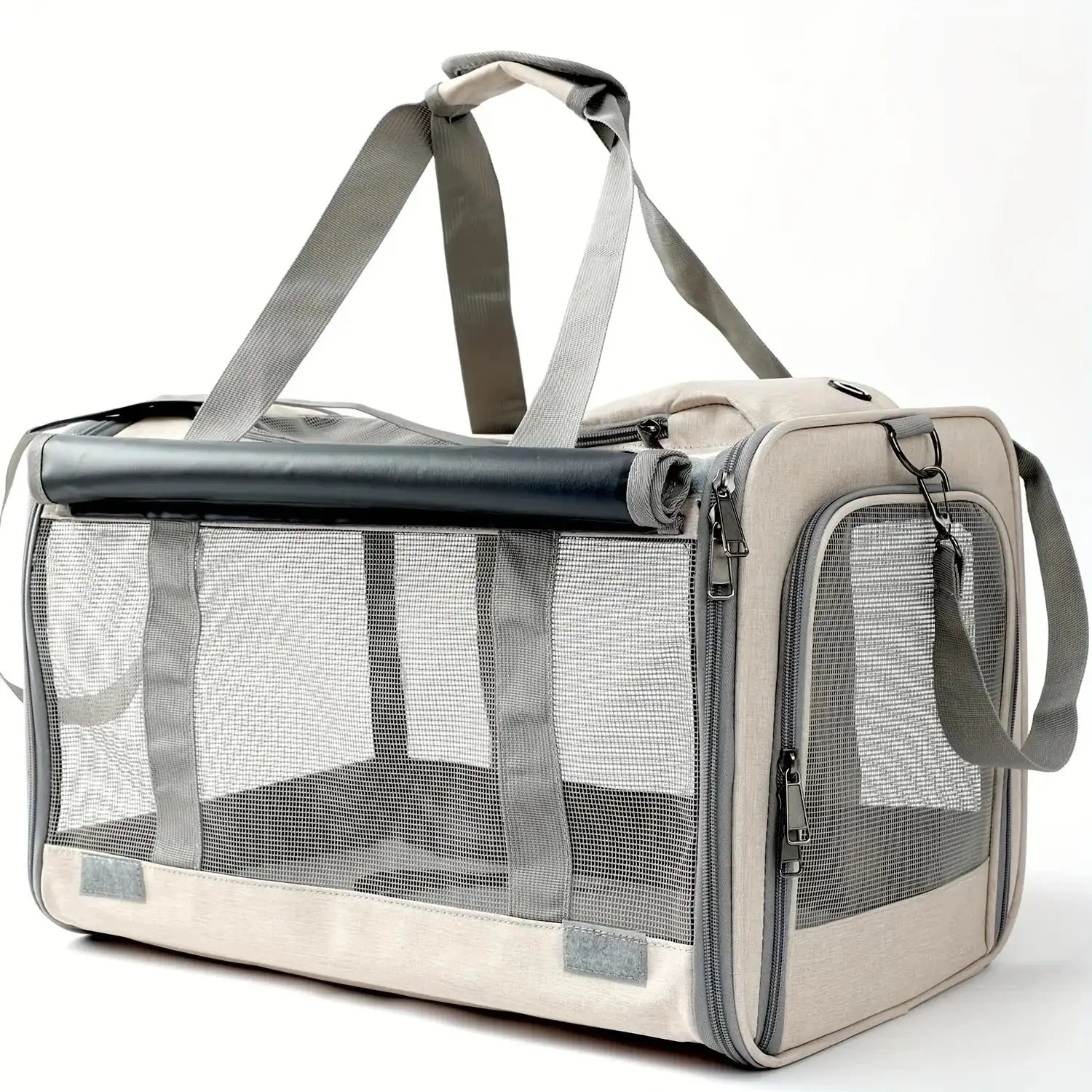 Soft-Sided Pet Carrier for Medium & Large Cats – Spacious Travel Bag for Cats Dogs
