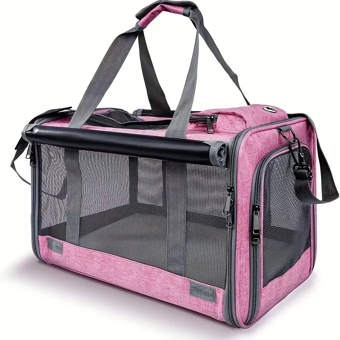 Soft-Sided Pet Carrier for Medium & Large Cats – Spacious Travel Bag for Cats Dogs