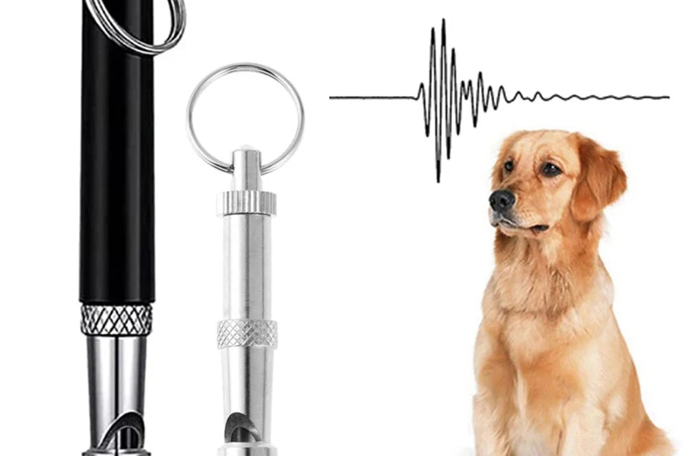 Adjustable Dog Training Whistle – Anti-Bark Sound Deterrent for Obedience & Behavior Control - Moss Roze