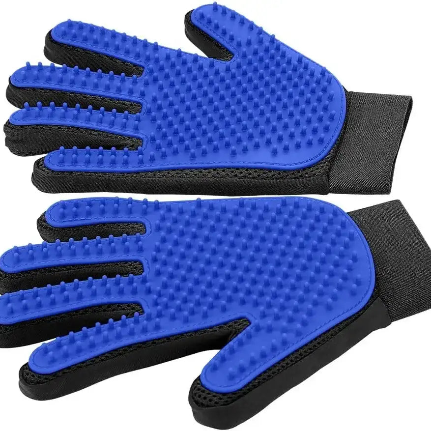 Pet Grooming Glove Hair Remover Mitt for Dogs & Cats