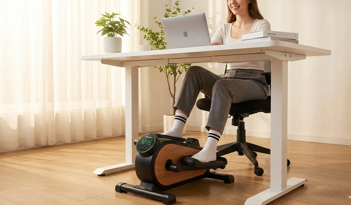 Best Under Desk Elliptical Machine with Remote Control: The Ultimate Low-Impact Fitness Solution for Home, Office & Seniors