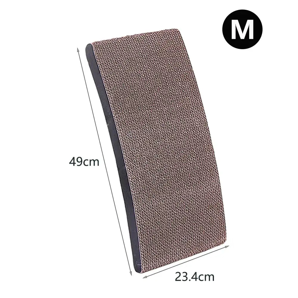 Cat Scratcher Board Wooden Frame – 3-in-1 Detachable Scratching Post and Lounge Bed