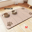 Pet Feeding Mat – Absorbent, Waterproof, Non-Slip Placemat