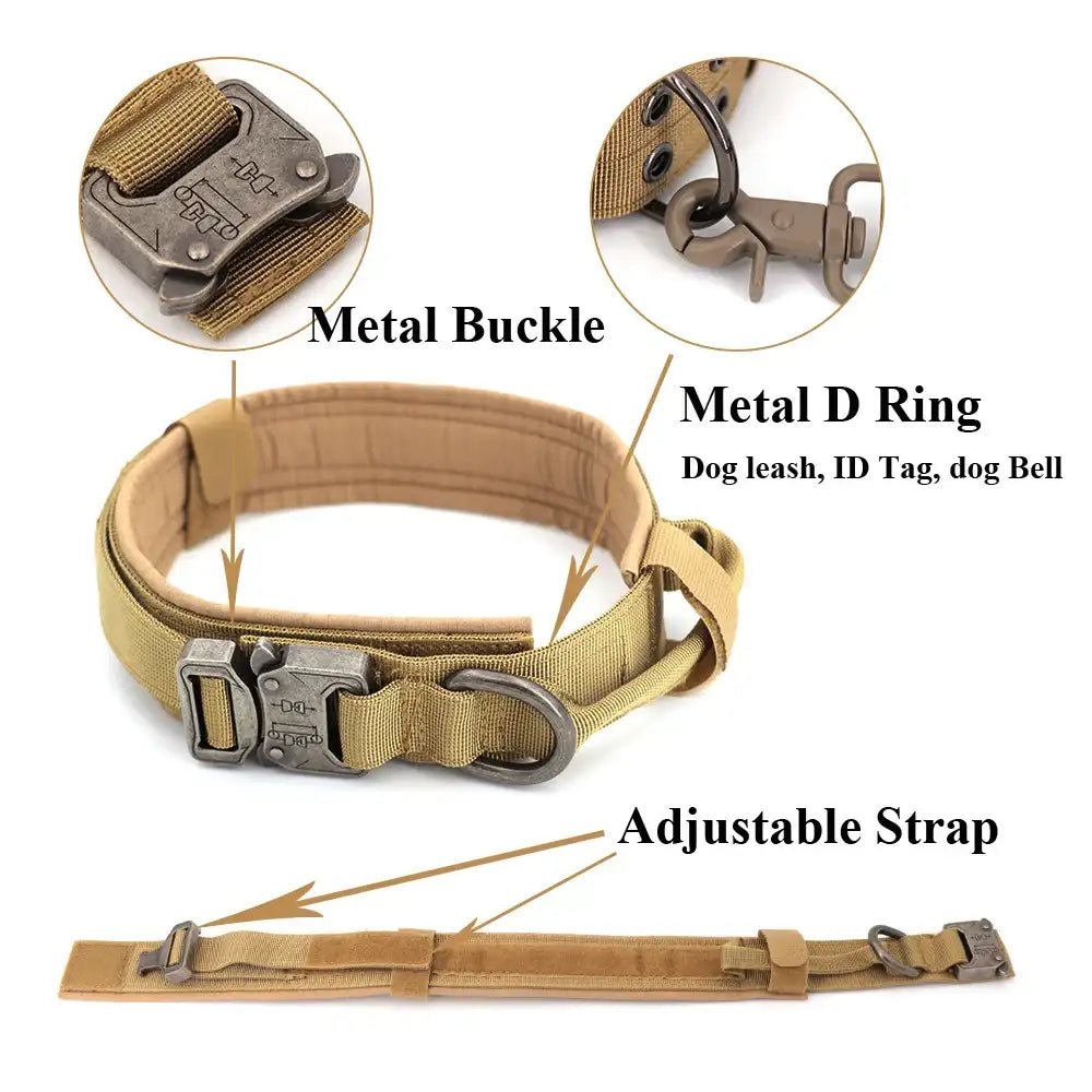 Large Dog Harness and Leash Set – No-Pull Training Vest with Collar