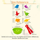 Counting Animal Sorting Toys – Montessori Preschool Learning Set for Toddlers, Color & Shape Recognition, STEM Math Educational toy - Moss Roze