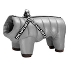 Super Warm Winter Dog Jacket with Harness – Waterproof Hooded Pet Coat for Small & Medium Dogs, French Bulldog, Chihuahua, All types of Dogs - Moss Roze