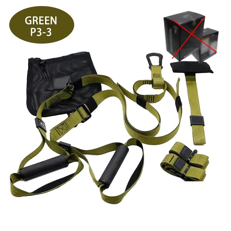 TRX GO Home Gym Suspension Trainer | Portable Full-Body Workout System for Strength, Core & Bodyweight Training at Home or Travel - Moss Roze