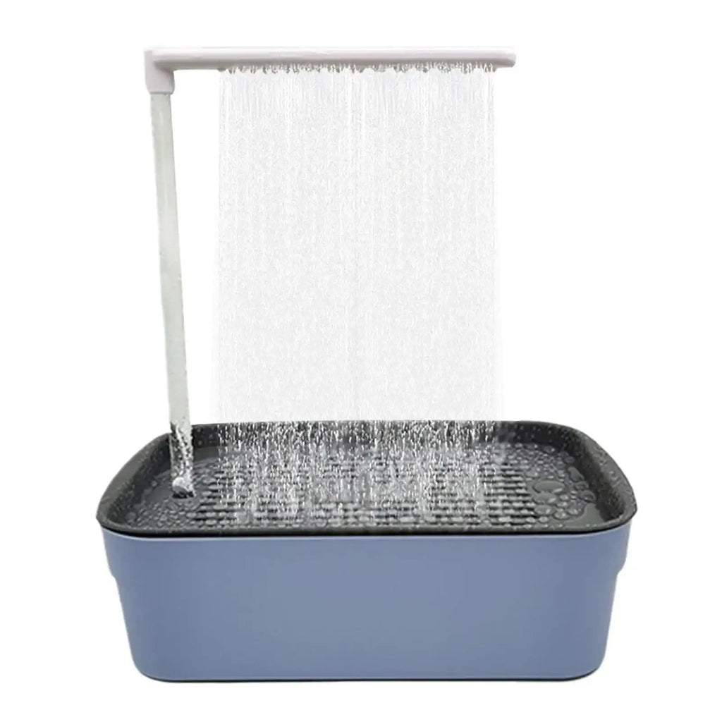 Automatic Parrot Bird Bath – Circulating Water Shower Bathtub for Pet Bird