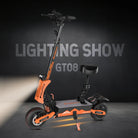 5600W Dual Motor Electric Scooter for Adults – 46MPH Top Speed, 60V 27Ah Battery, 11-Inch Off-Road Tires, Foldable with Seat