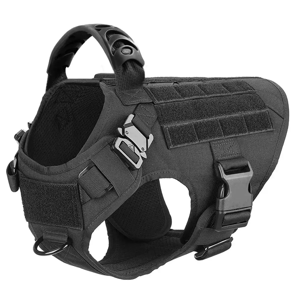 Large Dog Harness and Leash Set – No-Pull Training Vest with Collar