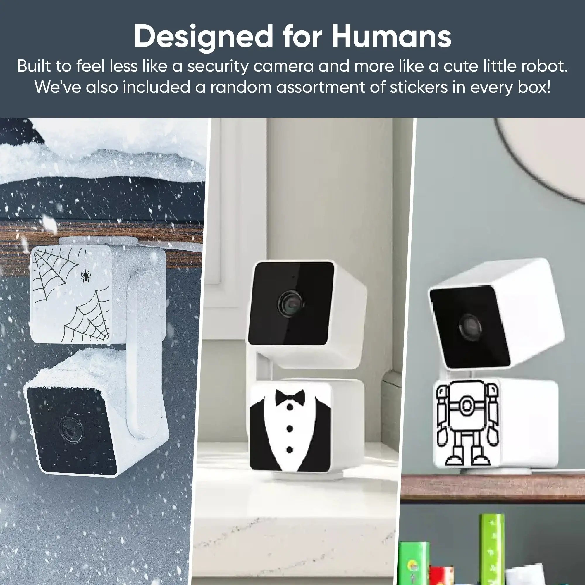 Cam Pan v3 – 1080P HD Smart Indoor/Outdoor Security Camera with Motion Tracking, Color Night Vision, 2-Way Audio, Works with Alexa - Moss Roze