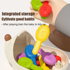 Hedgehog Montessori Educational Toy – Fine Motor Skills, Counting & Color Learning Game for Toddlers - Moss Roze
