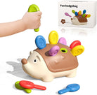Hedgehog Montessori Educational Toy – Fine Motor Skills, Counting & Color Learning Game for Toddlers - Moss Roze