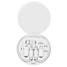 60W Multi USB Adapter Cable Kit – Type-C to C, Lightning, Micro USB & USB-A Converters - Moss Roze