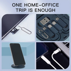 60W Multi USB Adapter Cable Kit – Type-C to C, Lightning, Micro USB & USB-A Converters - Moss Roze