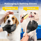 Pet Grooming Glove Hair Remover Mitt for Dogs & Cats