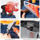 Kids Transformable Tool Bench Set – Realistic Pretend Play Construction Workshop Toy for Boys & Girls Age 3-12| Educational Learning Gift | New Year Gift - Moss Roze