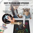 Erasable  Neon Lighted Chalkboard with Remote and 8 Fluorescent Markers - Moss Roze