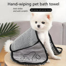 Plush Microfiber Pet Towel – Ultra Absorbent, Quick-Dry & Hypoallergenic