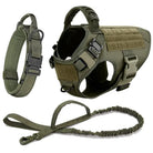 Large Dog Harness and Leash Set – No-Pull Training Vest with Collar