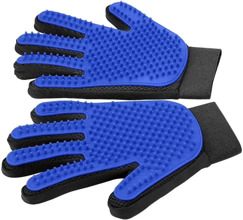 Pet Grooming Glove Hair Remover Mitt for Dogs & Cats